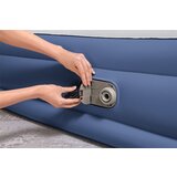 Dupli madrac na napuhavanje 203 x 152 x 46 cm Bestway 67630 - sivo/plavi | shoptok.hr