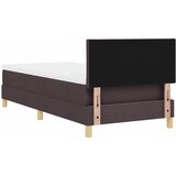  s opruga kutije Tamno smeđa 90 x 200 cm tkanina | shoptok.hr