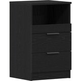  Noćni ormar Crni hrast 40 x 35 x 65 cm Konstruirano drvo | Eponuda.com