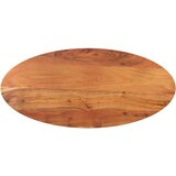 Stolna Mizna plošča 80x40x3,8 cm ovalna trdna bukovina | Shoptok.si