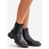 GOE Leather Ankle Boots With Zipper | shoptok.hr