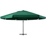  Vrtni suncobran s aluminijskim stupom 600 cm zeleni | Eponuda.ba
