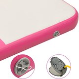  Strunjača na napuhavanje s crpkom 200 x 200 x 20 cm PVC roza | shoptok.hr