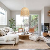  Immax 08263L - Luster PELO na sajli, 1xE27/40W/230V, prečnik 50 cm, ratan | Eponuda.com