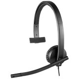 Logitech H570E MONO žične z mikrofonom slušalke | Shoptok.si