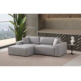 Atelier Del Sofa Kutna sofa Pirlo 145x43x206cm Svijetlo siva | Eponuda.ba