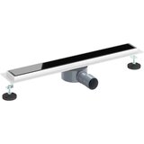  Odvod za tuš s staklenim poklopcem i 360° sifonom Crna 60 cm | shoptok.hr