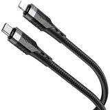 Borofone Kabel USB - C - Lightning - 1.2m - Črna | Shoptok.si
