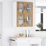 Stenska kuhinjska omarica s polico Umetni hrast 60 x 31 x 40 cm, (5000091798) | Shoptok.si