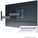 TVM 3245 crni nosac za TV na zidu