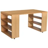 Radni stol u dekoru hrasta 80x140 cm Utility –