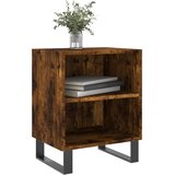  Noćni ormarić boja hrasta 40 x 30 x 50 cm od konstruiranog drva | shoptok.hr