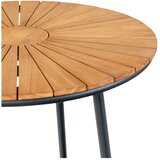 House Nordic Okrogla jedilna miza iz masivnega tika ø 130 cm Cleveland – | Shoptok.si