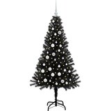  Božićno drvce Crna 150 cm PVC | shoptok.hr