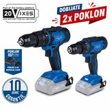 Scheppach IXES 20V set akumulatorskih bušilica – Brushless udarna bušilica BC-CD60-X + bušilica-odvijač C-DD45-X | Eponuda.com