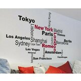  Naljepnica Cities (47 x 67 cm) Cijene