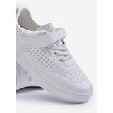 Big Star Children's sneakers made of eco-leather with Velcro Big Star white | shoptok.hr