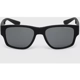 Armani Exchange Sončna očala moška, črna barva, 0AX4141SU