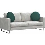 Jastučići za sjedenje 2 pcs Tamnozelena Ø50 x 19 cm tkanina | shoptok.hr