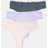 Sinsay Čipkasti brazilci 3 pack | shoptok.hr