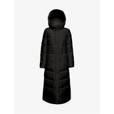 Geox Black Women's Quilted Winter Coat with Hood - Women Cijene