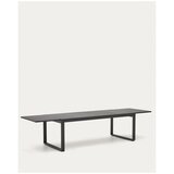 Kave Home Kovinska vrtna miza 100.5x220 cm Galdana – | Shoptok.si