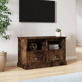 vidaXL TV ormarić boja dimljenog hrasta 80x35x50 cm konstruirano drvo Cijene