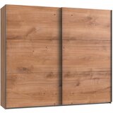 MID.YOU omara z drsnimi vrati, barve hrasta | Shoptok.si