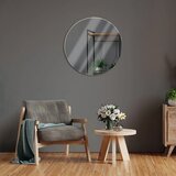 EH Zidno ogledalo okruglo 55 cm, zlatni okvir | shoptok.hr