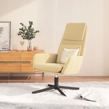  Stolica za opuštanje krem bijela baršunasta | shoptok.hr