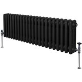 Monster Tradicionalni radiator s 3 stebri - 300 x 1012 mm - črn, (21569894) | Shoptok.si