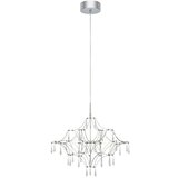 Markslöjd LED viseća svjetiljka u srebrnoj boji ø 60 cm Efesos – | shoptok.hr