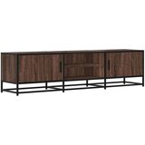 vidaXL TV ormarić smeđi hrast 160x35x41 cm Konstruirano drvo i metal | shoptok.hr