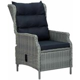  3-dijelni vrtni blagovaonski set svjetlosivi Siva Dužina stola 80 cm | Shoptok.si