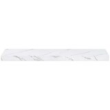  Polica na zidu Zidne 2 pcs Bijeli mramor 80 x 23 5 x 4 cm | shoptok.hr