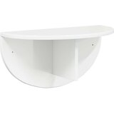  Polica na zidu Zidne Visoki sjaj bijela 48 x 24 x 24 cm | shoptok.hr