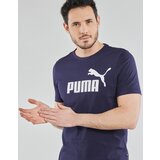 Puma Moška majica ESS Logo Tee Temno modra | Shoptok.si