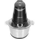 NOBRAND Sokany, Večnamenski električni sekljalnik za meso 2 l, Srebrna, (5000071344) | Shoptok.si