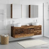  Set namještaja za kupaonicu 5 kom. Staro drvo | shoptok.hr