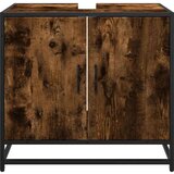 vidaXL Kupaonski ormarić za umivaonik dimljeni hrast 65x33x60 cm | shoptok.hr