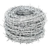 Bodljikava žica Srebrno 100 m Čelik vruće galvaniziran | shoptok.hr