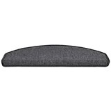  Prostirke za stepenice 20 kom 65x24x4 cm antracit poluokrugle velike | shoptok.hr