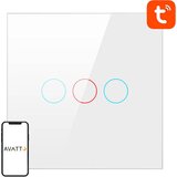 Avatto TS02-EU-W3 3 Way WiFi pametni prekidač TUYA bijeli | shoptok.hr