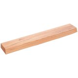  Polica svjetlosmeđa 60 x 10 x 4 cm od obrađene hrastovine | shoptok.hr