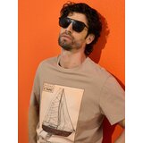 Sinsay Pamučna majica s printom broda | shoptok.hr
