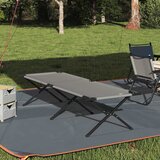  Sklopivi kamperski krevet Siva 210 x 80 x 46 cm Oxford tkanina | shoptok.hr