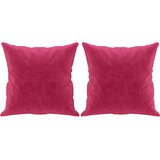  Trosjed s ukrasnim jastucima boja vina 180 cm baršunaste | Eponuda.com