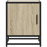 vidaXL Nočna omarica 2 kosa sonoma hrast 40x31x50 cm inž. les/kovina | Shoptok.si