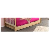 Vipack Dječji krevet od masivnog bora u obliku kućice/s dodatnim ležajem s prostorom za odlaganje 90x200 cm u prirodnoj boji DALLAS – | shoptok.hr