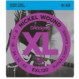 ŽICE ZA ELEK.GITARU DADDARIO EXL120 9-42 02858